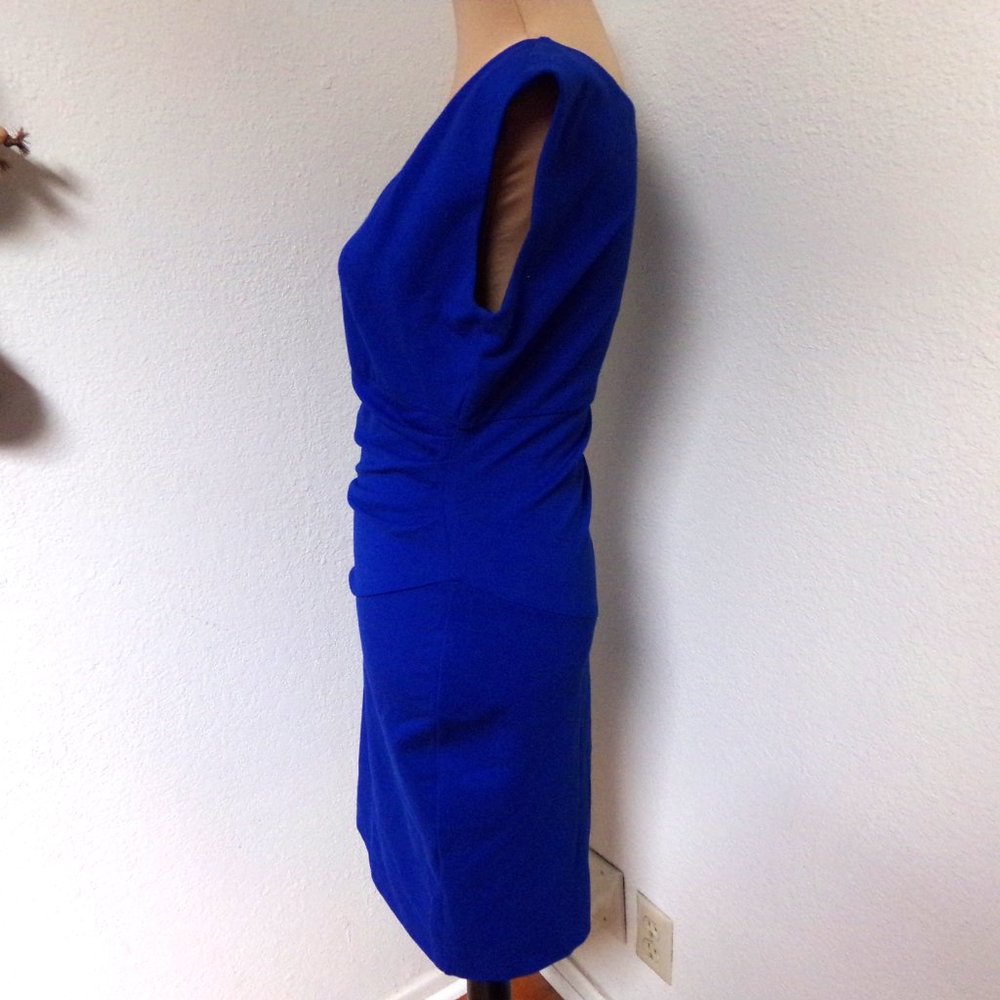 Diane Von Furstenburg Royal Blue Dress Bevin View 5